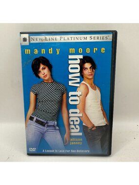 How To Deal DVD Mandy Moore Allison Janney 2003 Romantic New Line Platinum